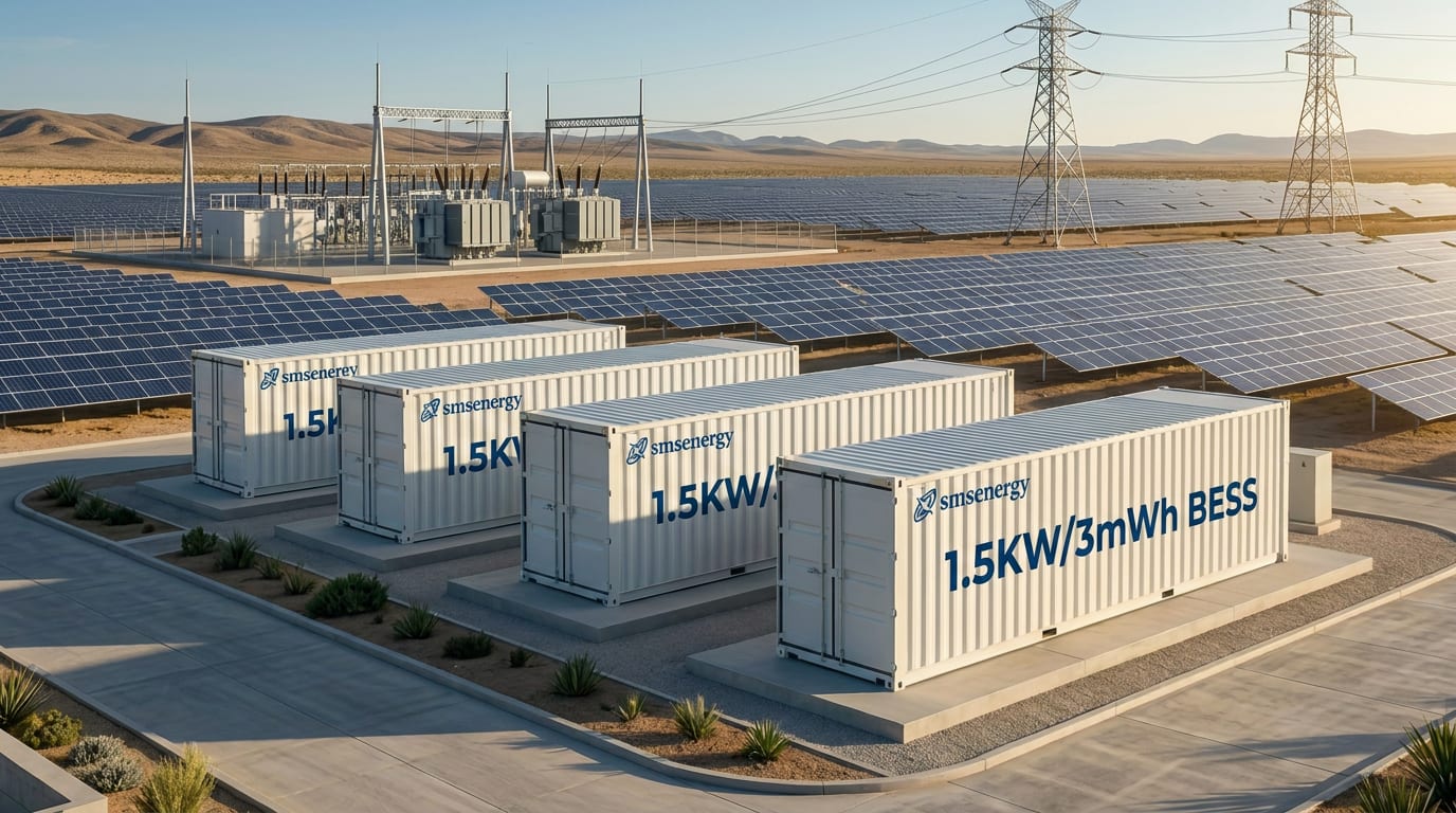 3MWh container BESS