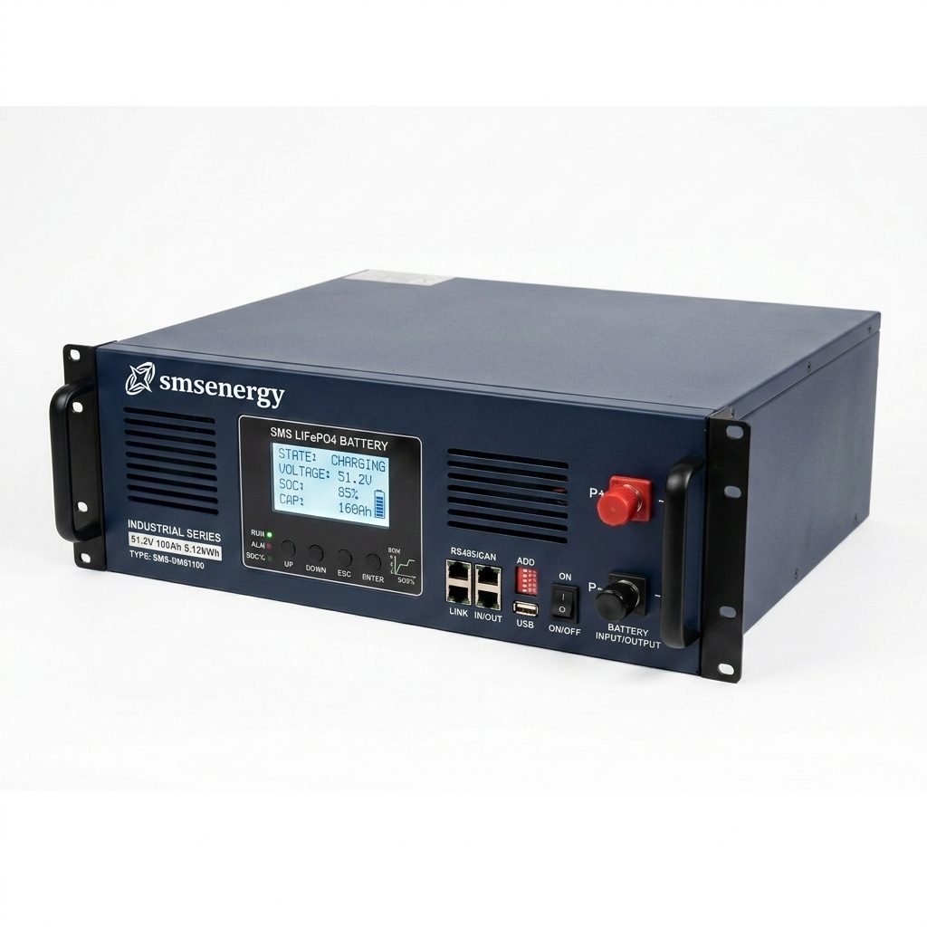Rack mounted battery