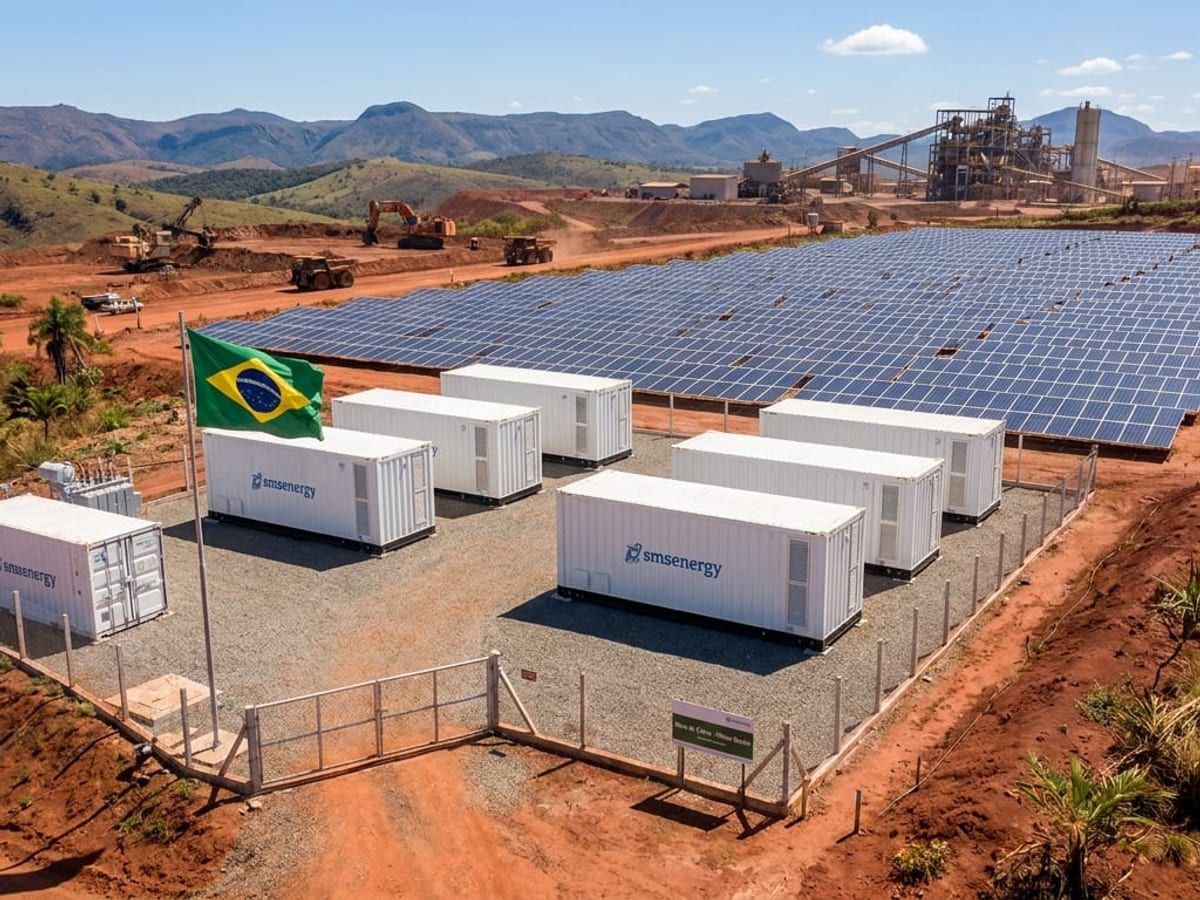 Brazil mining microgrid