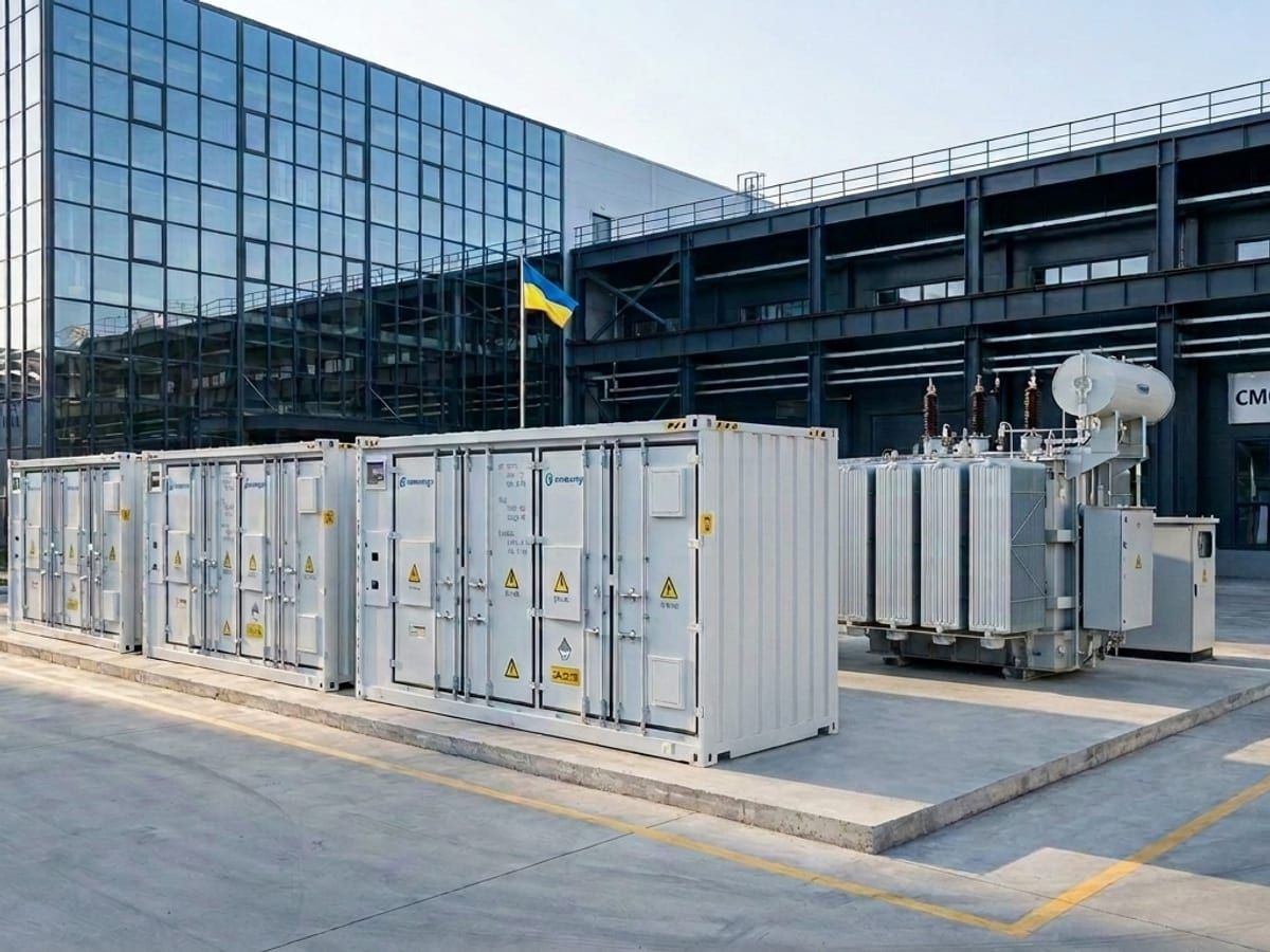 Ukraine 15MWh utility BESS